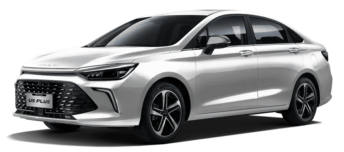 BAIC U5 Plus в цвете Белый металлик